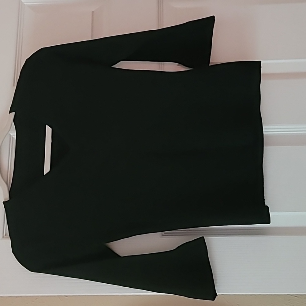 Black Knit Blouse